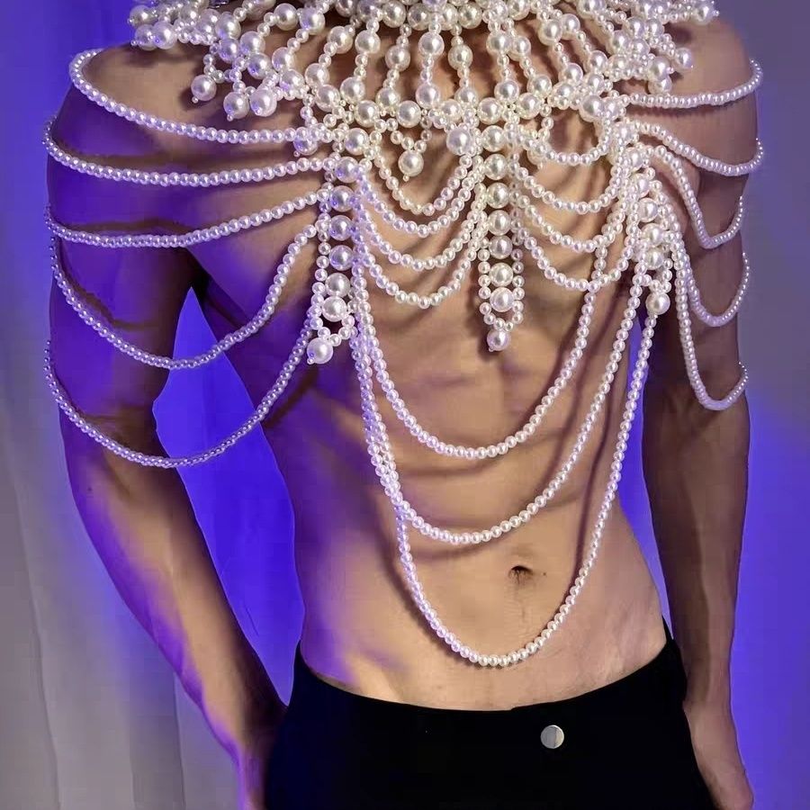 Women'S Accessories Clothing - Halloween Cosplay Male Group Muscle Sports