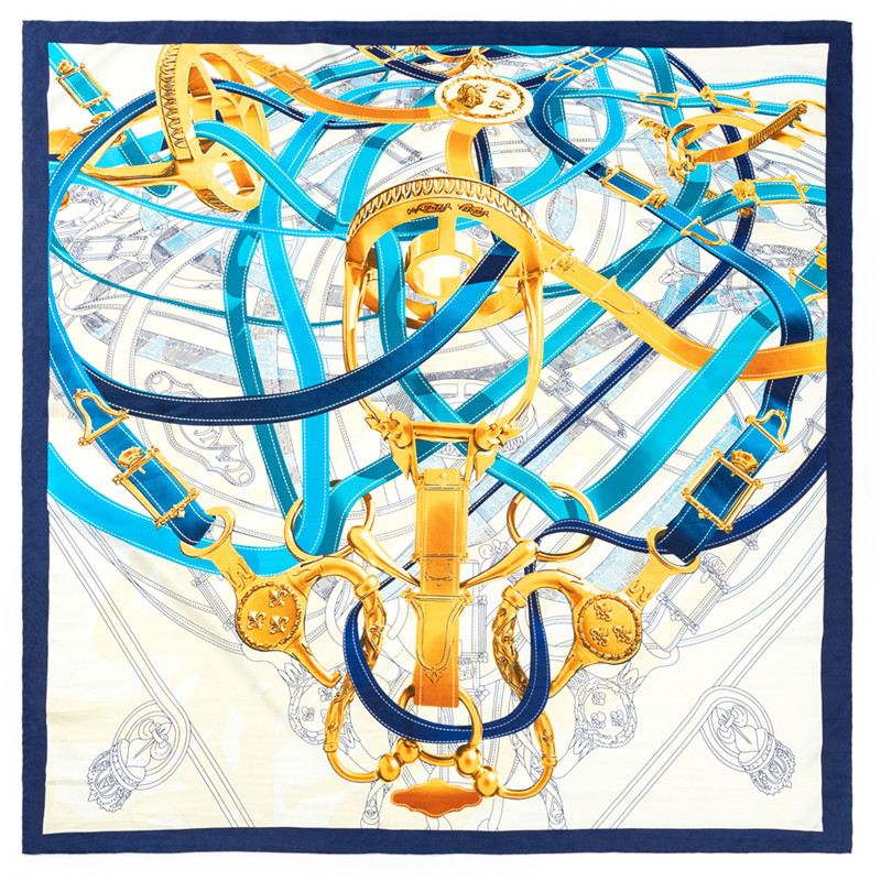 Manual Hand Rolled Twill Silk  - Silk Scarf Square recension och pris