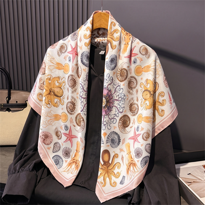 2026 Silk Shawl Square Scarf F - Silk Scarf Square recension och pris