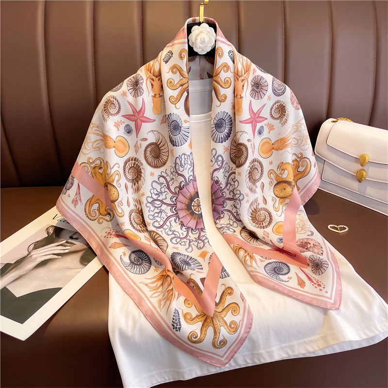 2026 Silk Shawl Square Scarf F - Silk Scarf Square recension och pris