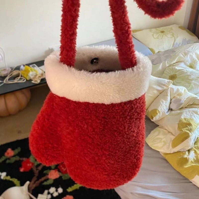 Christmas Red Bag Cosplay Retr - Women'S Red Accessories recension och pris